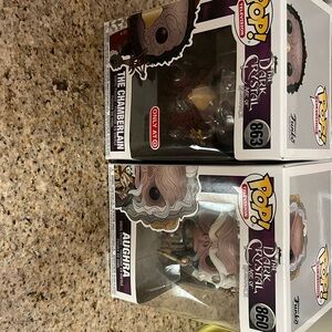 LOT OF TWO Funko Pop The Dark Crystal Age of Resistance Figures #860 & 863 $15!